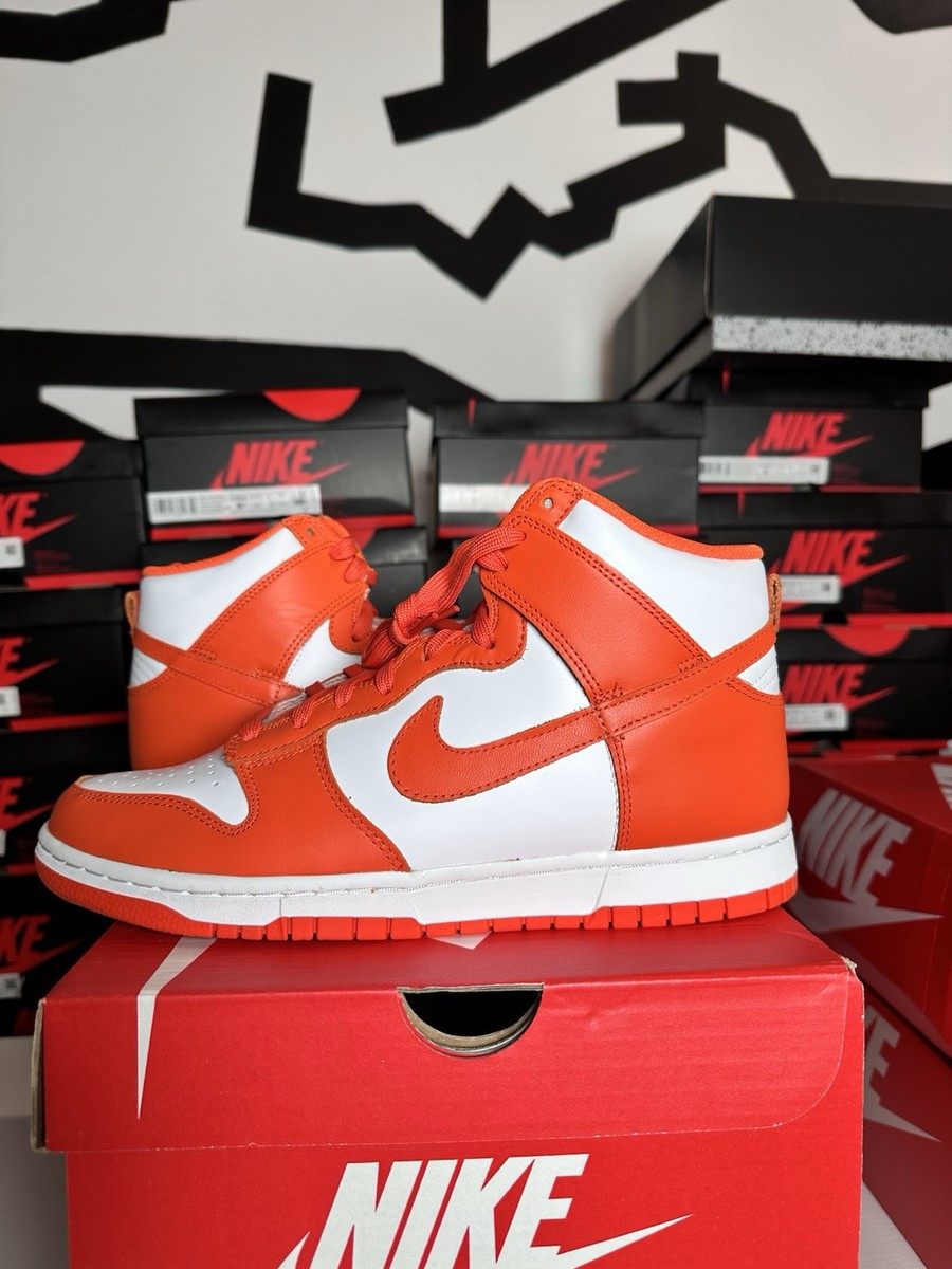 Brand New Women's Nike Dunk High Syracuse Orange Size 7W | eBay