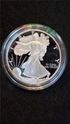 2003-W PROOF American Silver Eagle Dollar. ASE.  1oz .999 FINE SILVER   #MF-2164