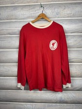 LFC & AG Retro Replica Men's Liverpool 1962/1969 Home Soccer Jersey Shirt L