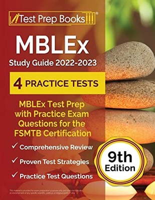 Joshua Rueda - MBLEx Study Guide 2022 - 2023   MBLEx Test Prep with Pr - K245z
