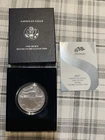 2007 W American Silver Eagle Dollar Uncirculated ASE Coin with Box and COA