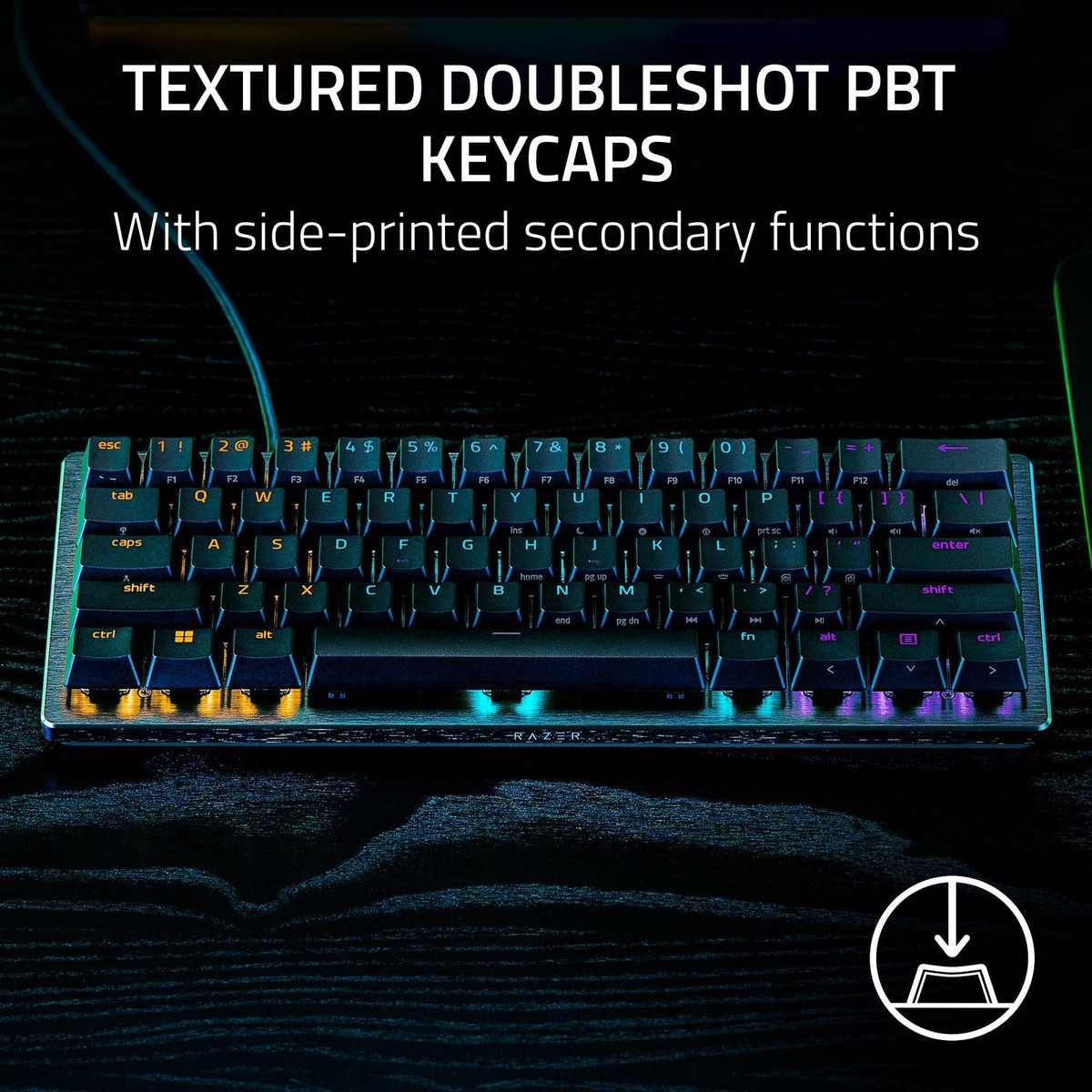Razer Huntsman V3 Pro Mini 60% Esports Gaming Keyboard Black
