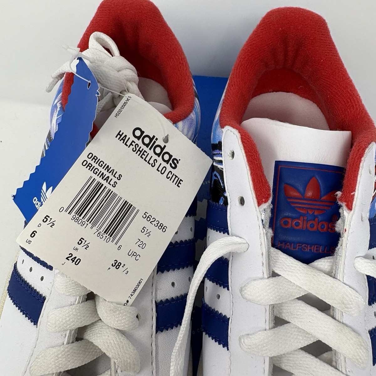 adidas Half Shells Lo Citie Puerto Rico San Juan 2006 Men' Size 6