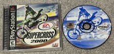 Supercross 2000 (Sony PlayStation 1, 1999) TESTED Complete W/ Manual
