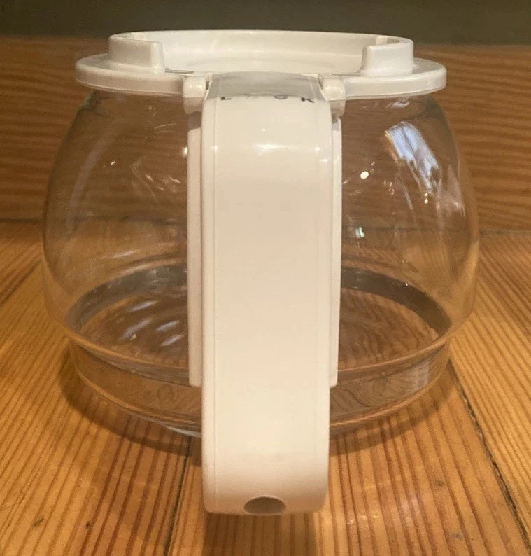 Melitta Gevalia Cafetera 4 Tazas BCM-4A BCM-4C Parte, Jarra de Vidrio y Tapa Blanca Foto 3 de 4