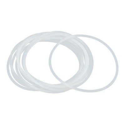 10pcs Silicone O-Rings, 90mm OD, 83.8mm ID, 3.1mm Width, Seal Gasket White &ex