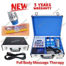 Pro Shockwave Therapy Machine Muscle Pain Relief ED Treatment Shock Wave Device