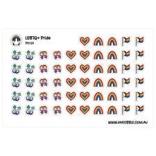 LGBTQ+ Pride Planner Stickers