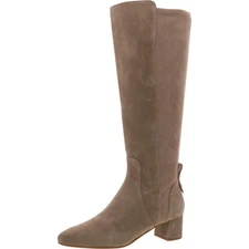 Cole Haan Womens Go-To Block Boot 45 Taupe Knee-High Boots 7 Medium (B,M) 7973