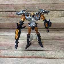 Transformers 2014 AoE Grimlock Leader Class Figure Age of Extinction Incomplete
