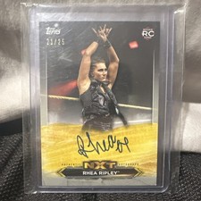 2020 Topps WWE NXT Rookie ON CARD Auto SILVER Rhea Ripley #A-RR 21/25