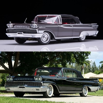 Sunstar 1: 18 Ford Mercury Parklane Platinum Alloy Automodell