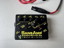 Tech 21 SansAmp Para Driver DI (v2) Pre-Amp Pedal w/Parametric EQ - Open Box