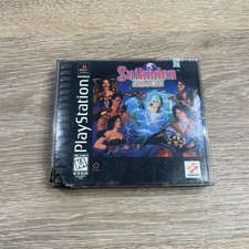 Suikoden Sony PlayStation 1 PS1 1996 Konami Black Label RPG SLUS-00292 Complete