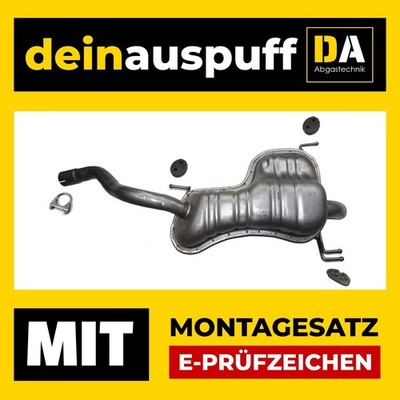 Endschalldämpfer für Fiat Doblo / Opel Combo 1.4 Auspuff L920