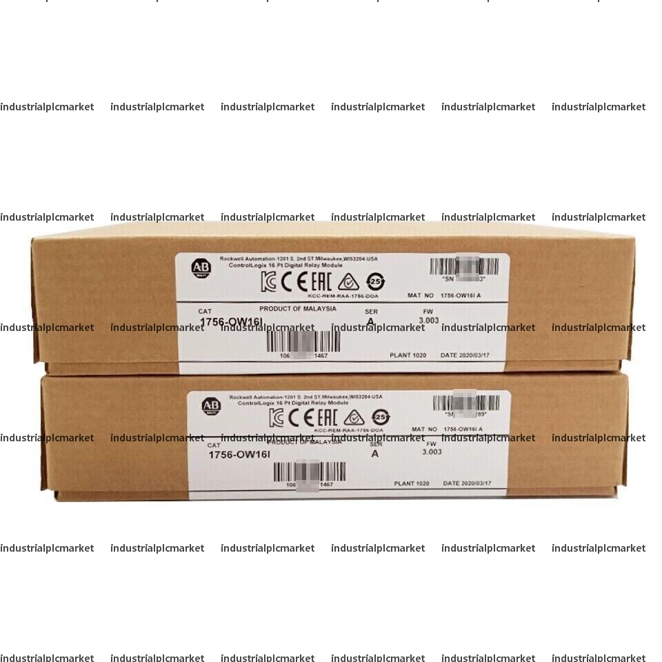 New Factory Sealed AB 1756-OW16I / A ControlLogix Digital Relay Module 1756OW16I