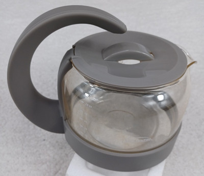 Sunbeam Tea Drop Hot Tea Maker Model HTM3 28 Oz CARAFE & LID ONLY Gray Grey Pot