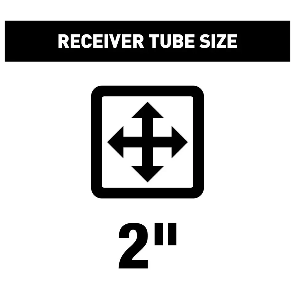 Curt Class 3 Rear Trailer Hitch 2 Inch Receiver for 2017-2022 Chrysler Pacifica - Image 4 of 4
