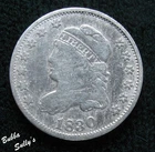 1830-P Capped Bust Half Dime — photo from another recent sale