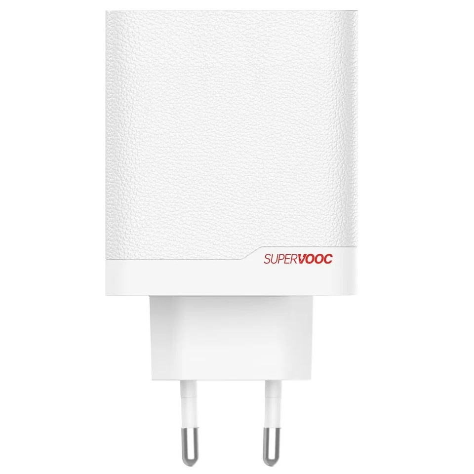 OnePlus 120W Dual Ports SuperVooc Adapter+ Cable Type-C+ Type-A White - Bild 4 von 4