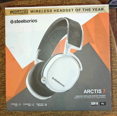 SteelSeries Arctis 7 wireless Gaming Headset weiss