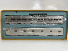 Nickel Plate Products HO California Zephyr Dome Coach & Full Roomette Pullman
