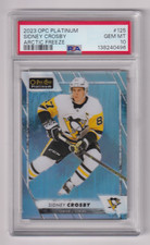 2023-24 O-Pee-Chee Platinum Sidney Crosby Arctic Freeze 64/99 PSA 10 Gem Mint
