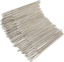 yueton 40pcs 2.7 inch Metal Large Eye Blunt Needles Yarn Needles for Knitting