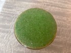 NATIVE AMERICAN Bremerton, Washington Glass Paperweight VINTAGE w/ Felt Backing — photo 3