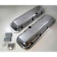 Rpc R6231 Baffled Aluminum Valve Covers 1965-1995 Big Block Chevy 396 427 454 50