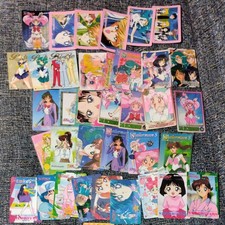 Bandai Sailor Moon Carddass Trading Card Amada Original Vintage Set