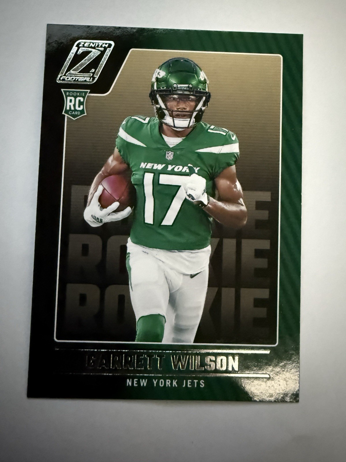 2022 Panini Zenith Garrett Wilson #106 Rookie RC Jets🏈🏈