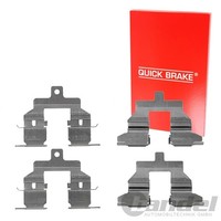 Quick Brake MONTAGE-SATZ BremsbelÄGe ZubehÖR Hinten Passend FüR Nissan Qashqai T