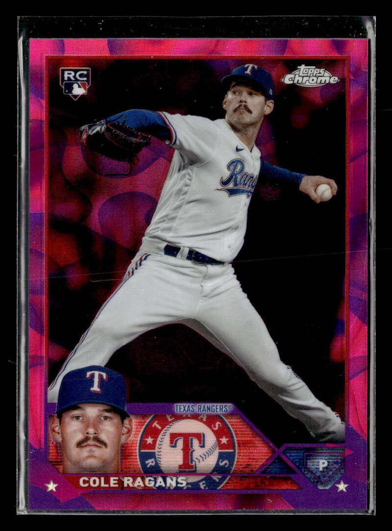 2023 Topps Chrome Update Cole Ragans Magenta Purple Lava Lamp /299 UX2403