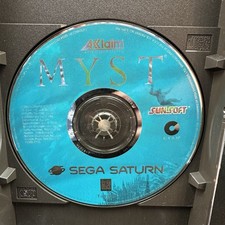 Myst (Sega Saturn) Disc And Jewel Case With Artwork, No Manual