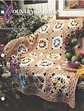 Country Gardens  Annie's Attic Crochet Afghan Pattern Page