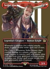 Seifer Almasy (Borderless) (Surge Foil) - Foil NM MTG FINAL FANTASY