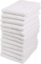 Bar Mop Cleaning Kitchen Dish Cloth Towels,100% Cotton, Machine Washable, Eve...