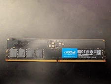 Crucial 16GB (1 x 16GB) PC5-38400 (DDR5-4800) UDIMM Memory (CT16G48C40U5)