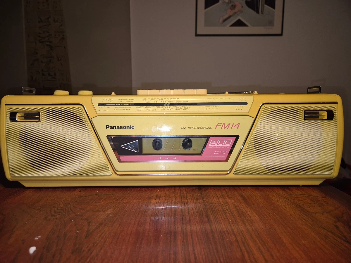 复古松下磁带录音机在便携式立体声音响和Boombox | eBay