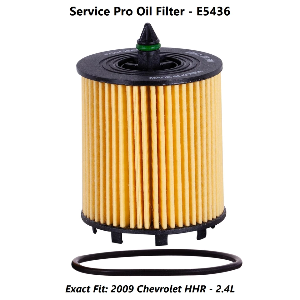 2009 Chevrolet HHR 2.4L Complete Oil, Air & Cabin Filter Kit (5W-30) - Imagem 3 de 4