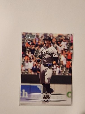 2025 Topps Stadium Club Ben Rice #196 Rookie New York Yankees 