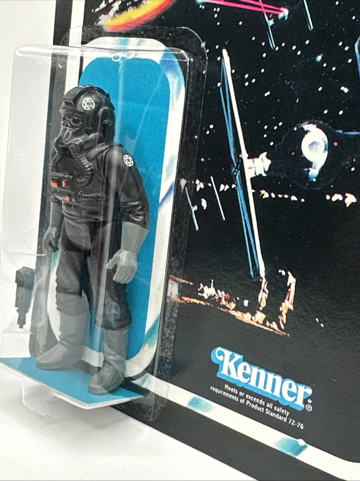 Винтажная экшн-фигурка Star Wars Imperial Tie Fighter Pilot на заказ ESB 47 BK - Изображение 2 из 4