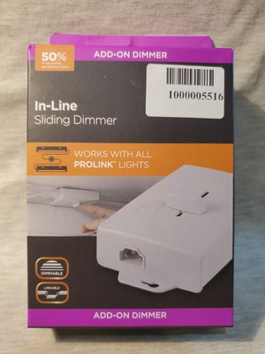 ULTRA PROGRADE ProLink In-Line Sliding Dimmer Switch Brand New Open Box