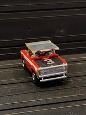 AFX MAGNATRACTION HO SLOT CAR: FORD BAJA BRONCO 1972-77 RED/BLACK 3