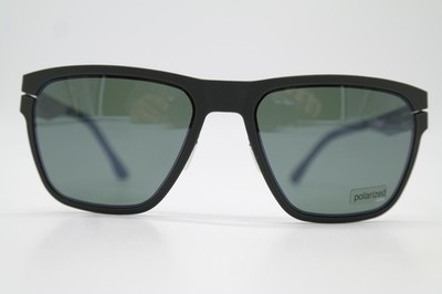 Sonnenbrille IC! Berlin Bloc Grün Metallic Oval sunglasses Brille Neu