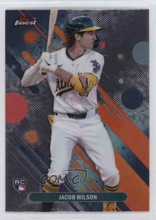 2025 Topps Finest Common Jacob Wilson #61 0ff