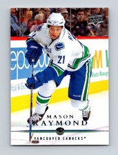 2008-09 Upper Deck Mason Raymond Vancouver Canucks #10
