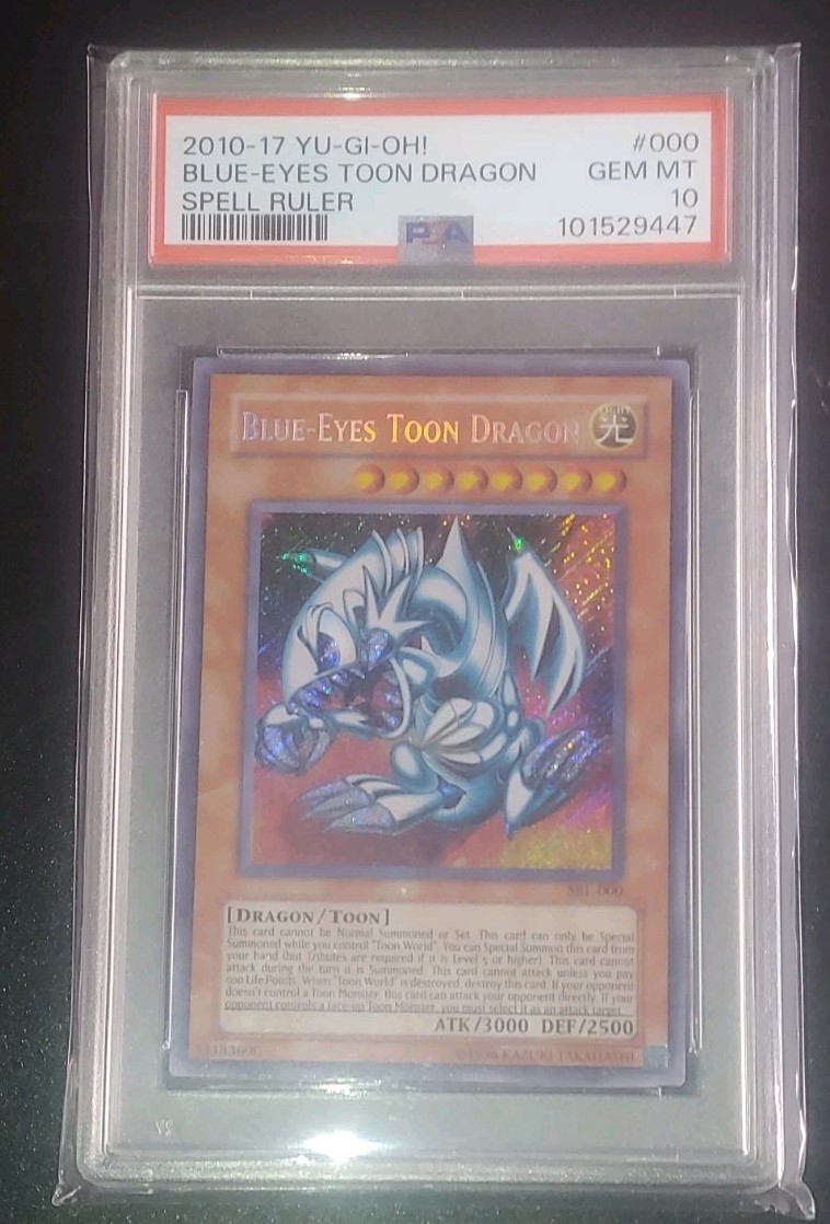 YU-GI-OH! PSA 10 SRL BLUE EYES TOON DRAGON