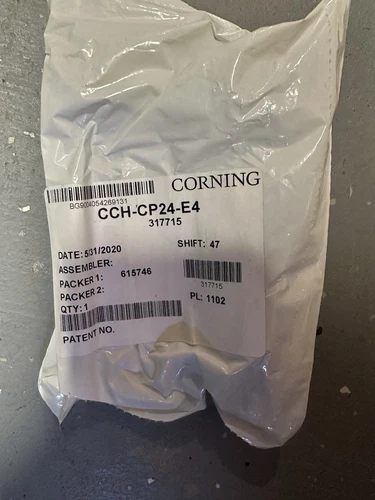 CCH-CP24-E4 Compatible Fiber Adapter Panel with 12 LC Duplex  MM OM3 Adapters-83